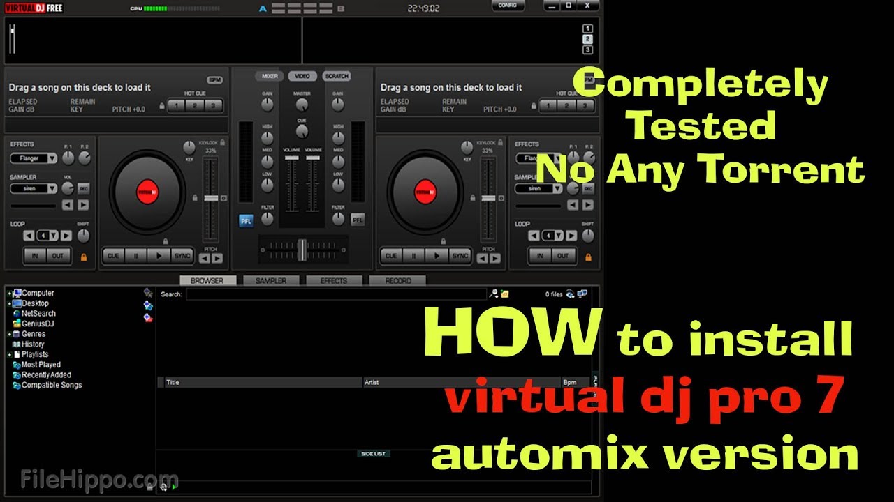 virtual dj home pro 7 free download
